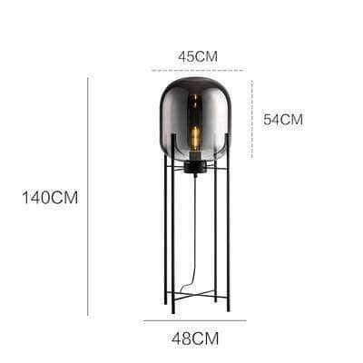 Modern Minimalist Lantern Floor Lamp: Illuminate Your Space in Style
