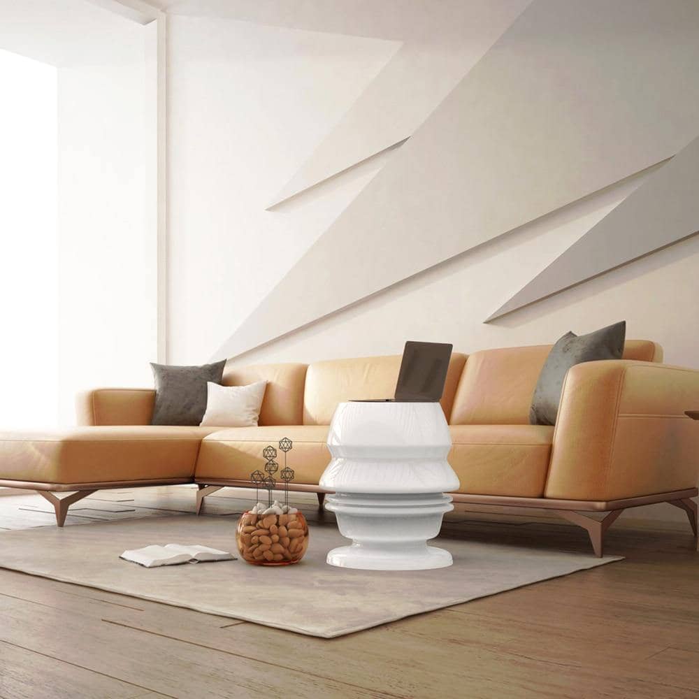 Modern Round Coffee Side Table - Chic & Stylish Living Room Furniture