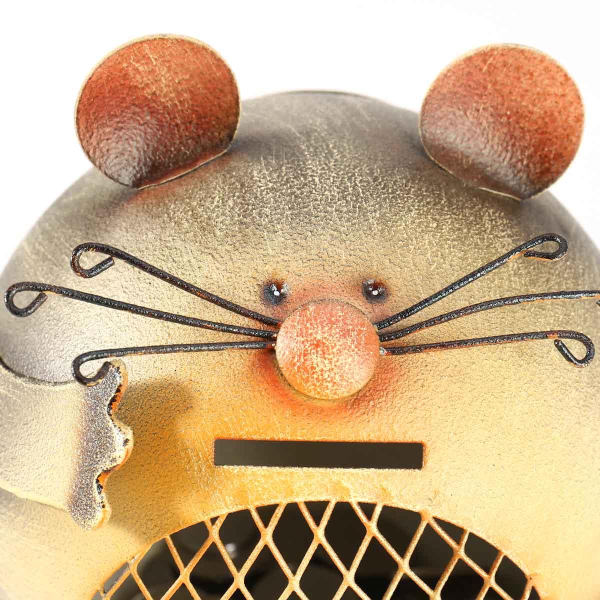 Mouse Piggy Bank - Whimsical Home Decor