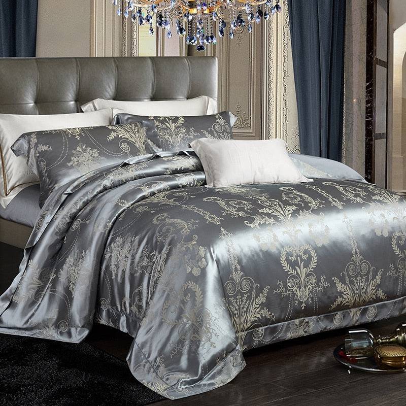 Mulberry & Tencel Silk Luxury Bedding Set - Ultra Soft King Size - Personalized & Elegant