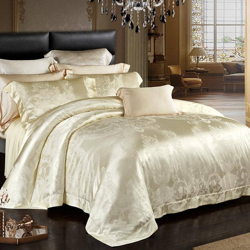 Mulberry & Tencel Silk Luxury Bedding Set - Ultra Soft King Size - Personalized & Elegant
