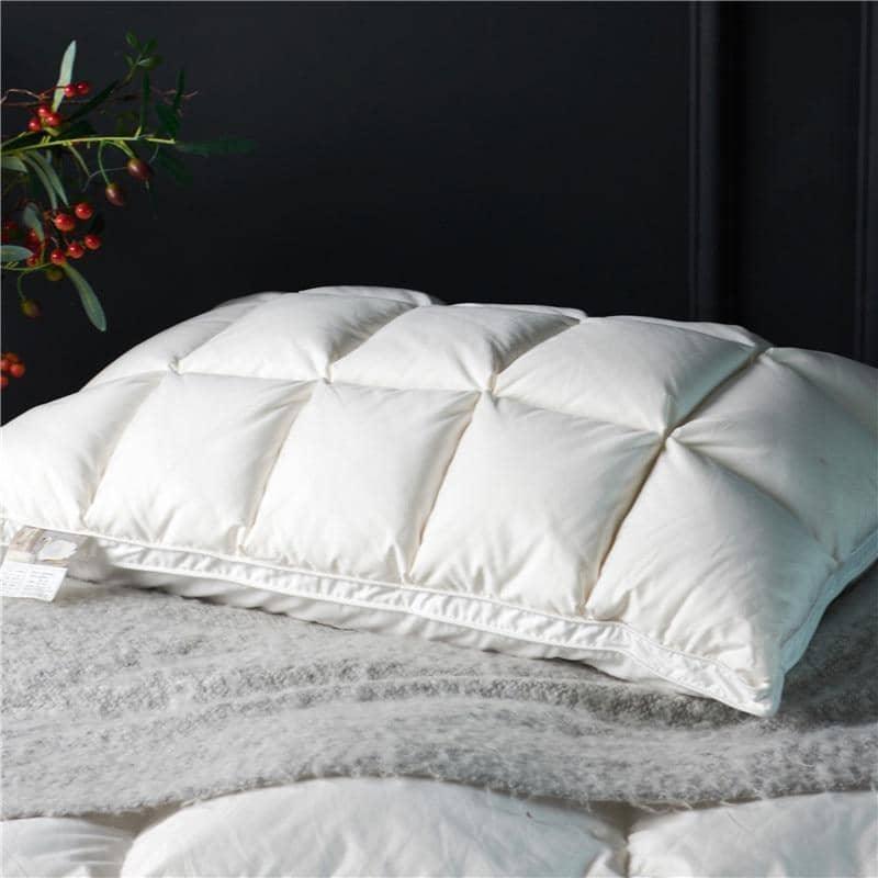 Natural Goose Down Pillows - Premium & Regal Sleep Experience