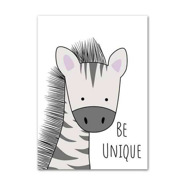 Positive Cartoon Animals - Uplifting and Whimsical