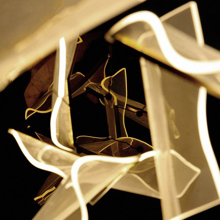 Postmodern Creative LED Chandelier - Stylish Hanging Lamp