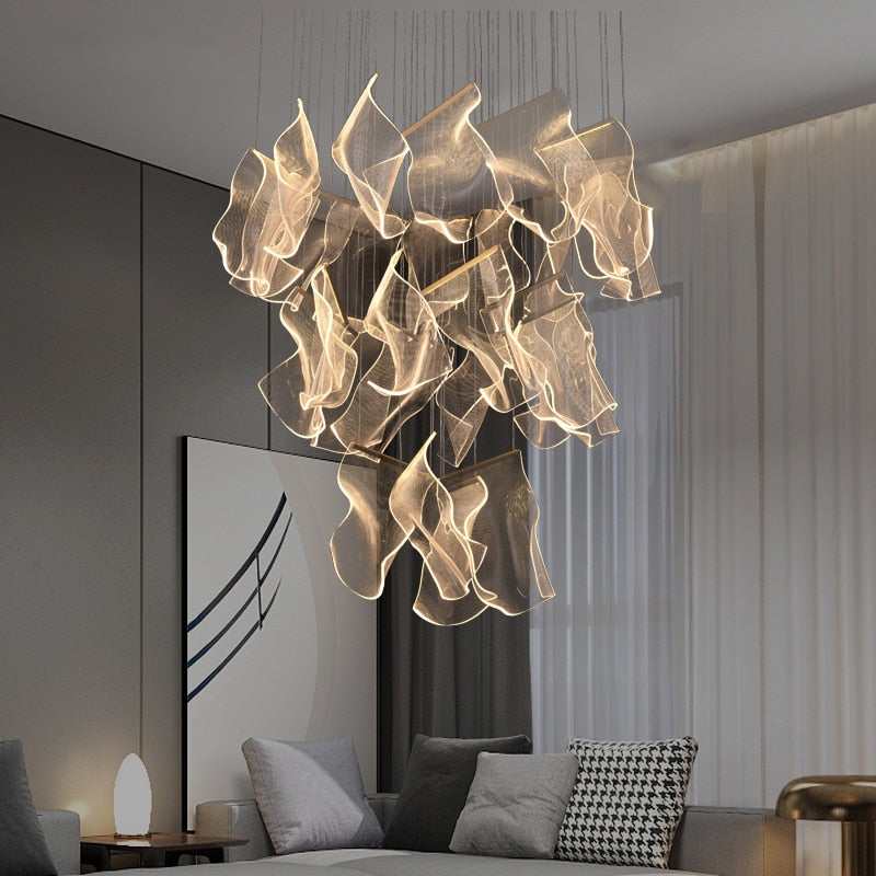 Postmodern Creative LED Chandelier - Stylish Hanging Lamp