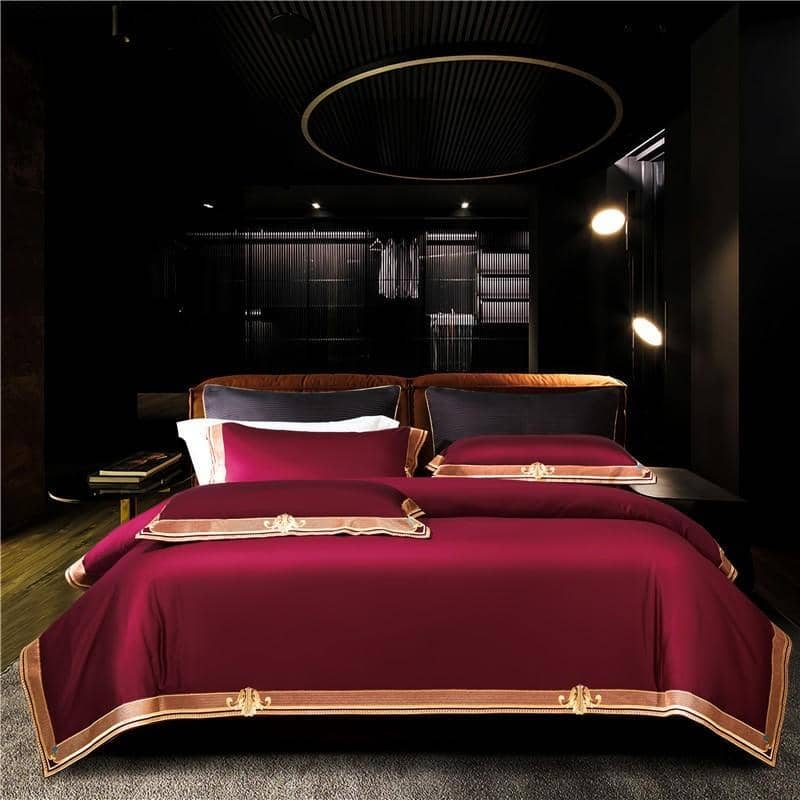 Premium Luxury 1000TC Egyptian Cotton Duvet Cover set - Luxurious Bedding