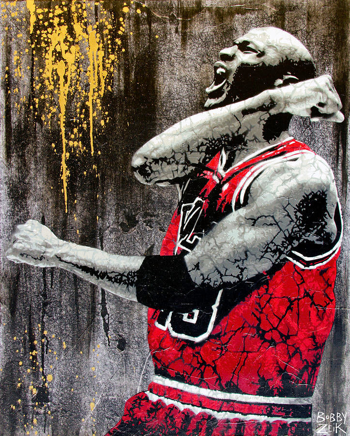 Relive the Glory Days - Michael Jordan Chicago Bulls Wall Poster