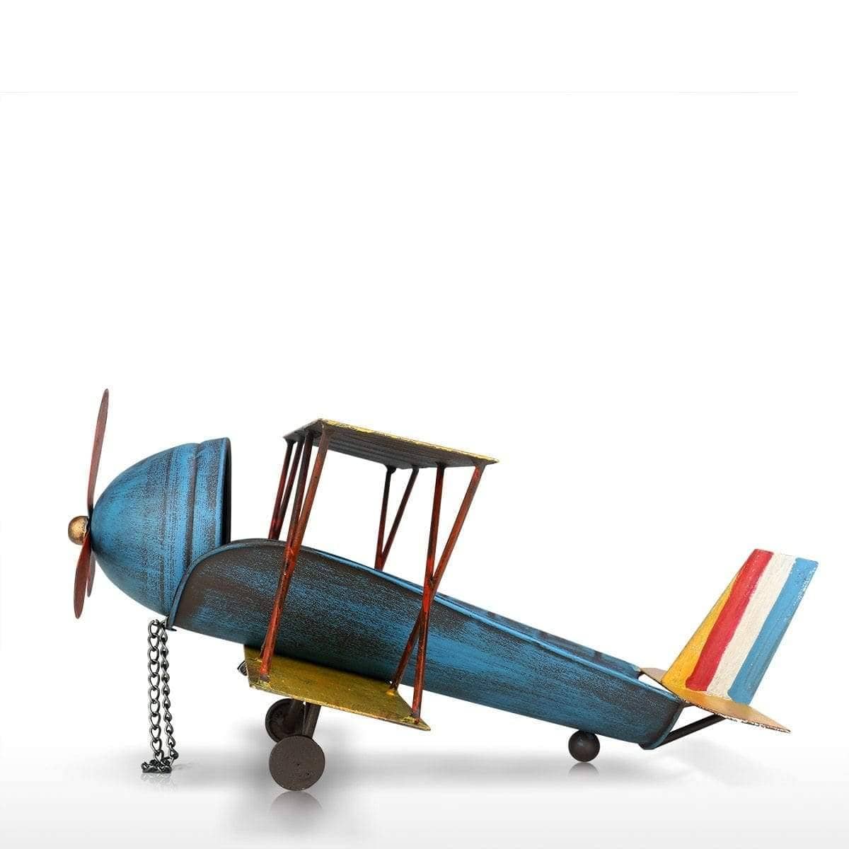 Retro Airplane Wine Holder - Vintage Playfulness