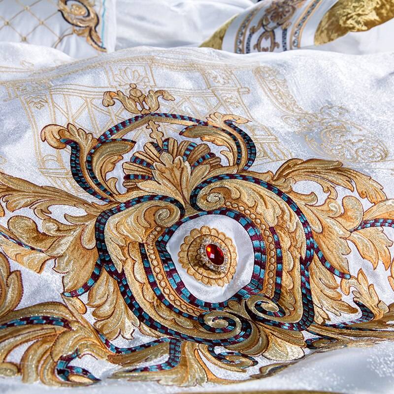Royal Luxury 800TC Satin Egyptian Cotton Duvet Cover Bedding Set