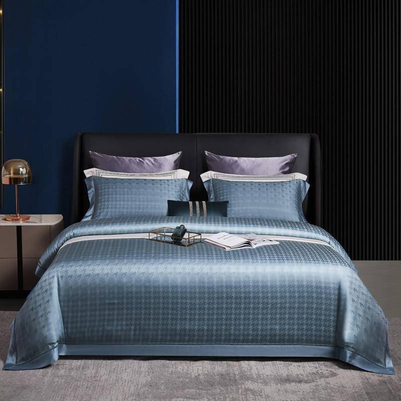 Scottish Houndstooth Bedding Set - Luxurious & Chic Home Textile