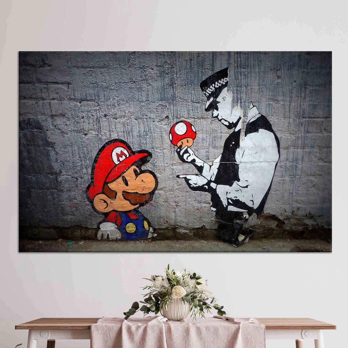 Street Gaming Revolution: Super Mario x Banksy