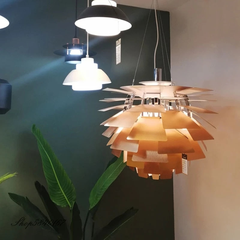 Stunning Pinecone Designer LED Chandelier: A Bold Statement Light