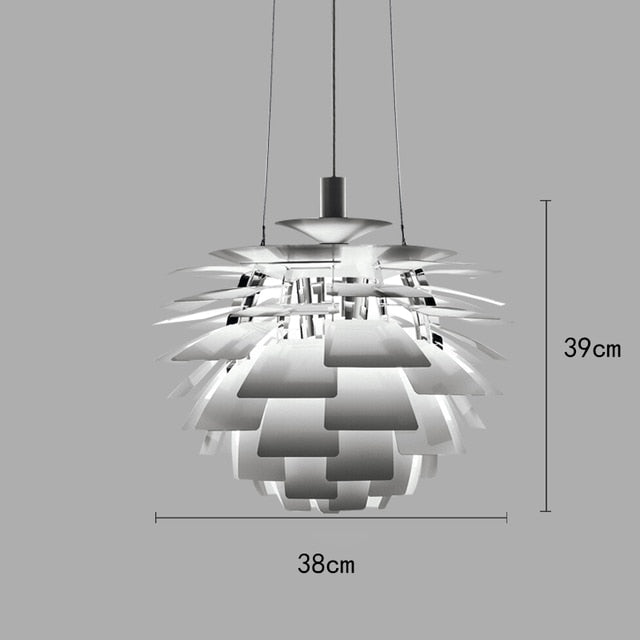 Stunning Pinecone Designer LED Chandelier: A Bold Statement Light