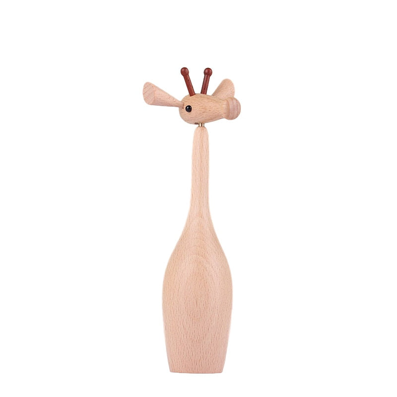 Stylish Rustic Giraffe Figure - Perfect Addition to Your Home Decor