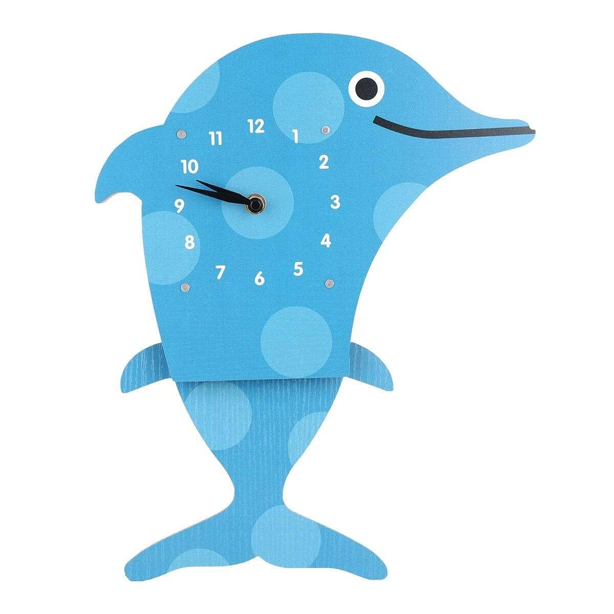 Swinging DolphinKids Bedroom Wall Clocks: Fun and Whimsical Decor