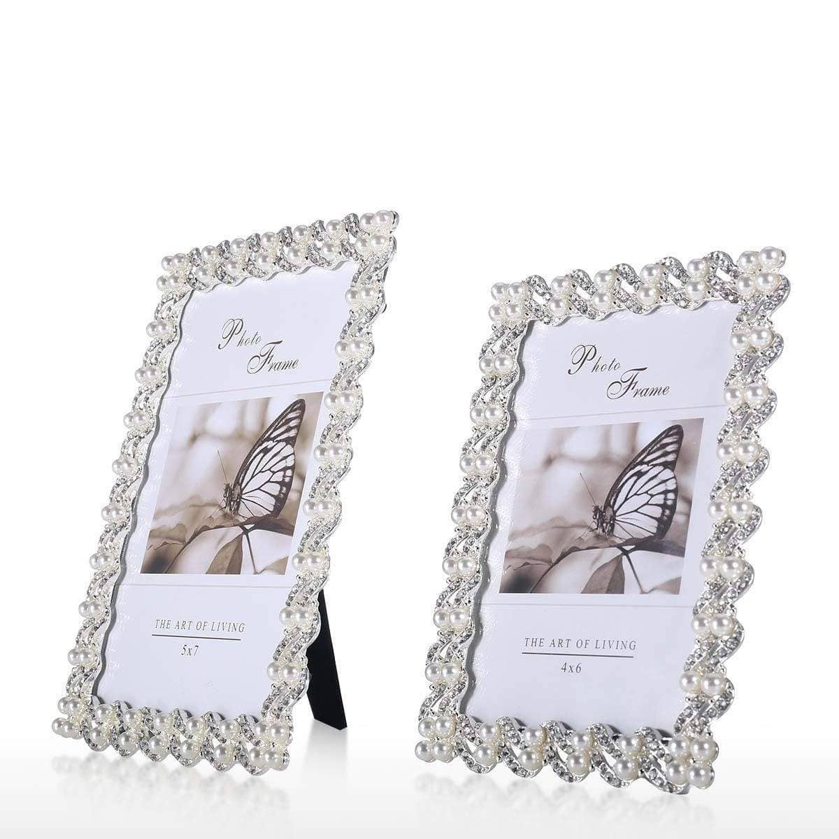 Synthetic Diamond Photo Picture Frame: Stylish and Elegant Home Decor