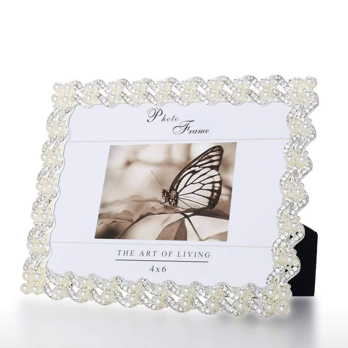 Synthetic Diamond Photo Picture Frame: Stylish and Elegant Home Decor