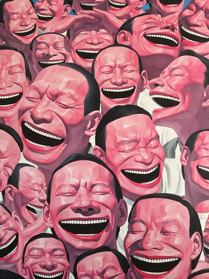 The Art of Helplessness - Yue Minjun Laughing Man