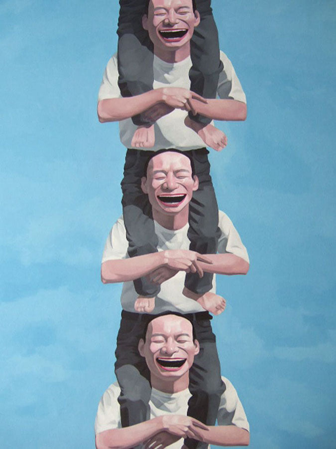 The Art of Helplessness - Yue Minjun Laughing Man