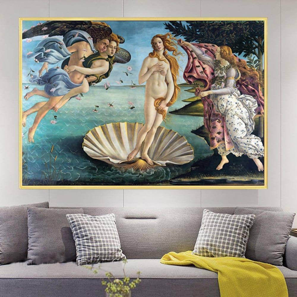 The Birth of Venus: Renaissance Famous Painting