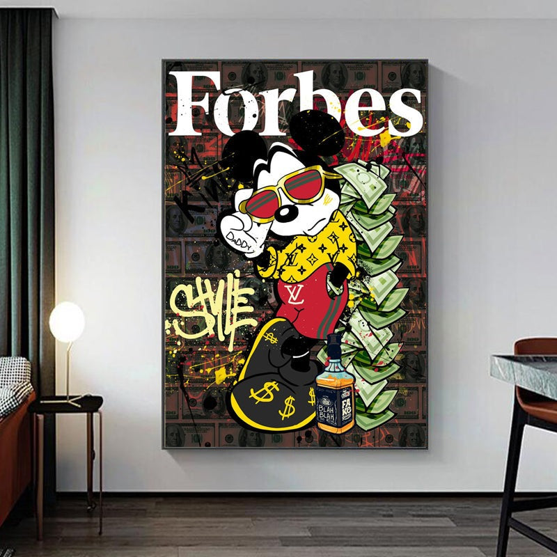 The Richest Mouse: Mickey's Rise to Wealth Creative Art