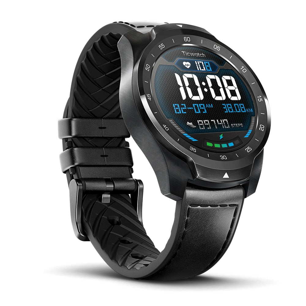 TicWatch Pro S NFC Smartwatch with 1GB RAM and Dual Display for Enhanced Performance