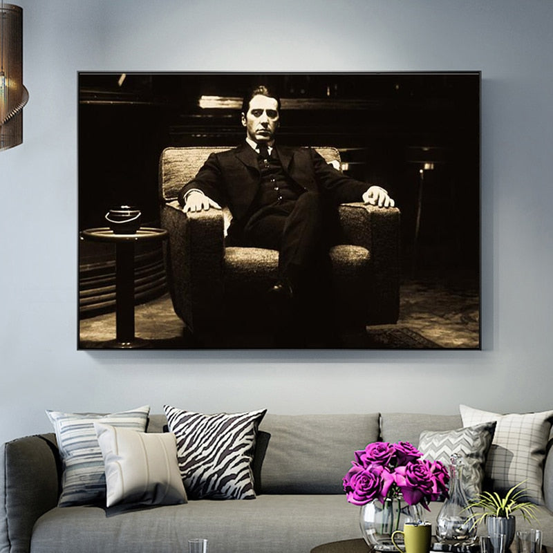 Timeless Icon: Al Pacino in Godfather Classic Movie