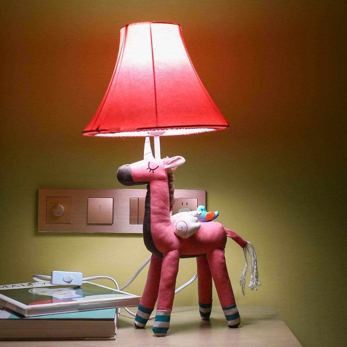 Unicorn Table Lamp - Whimsical & Attractive Bedroom Decor for Children