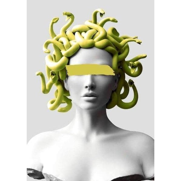 Vaporwave Medusa - Stylish & Modern