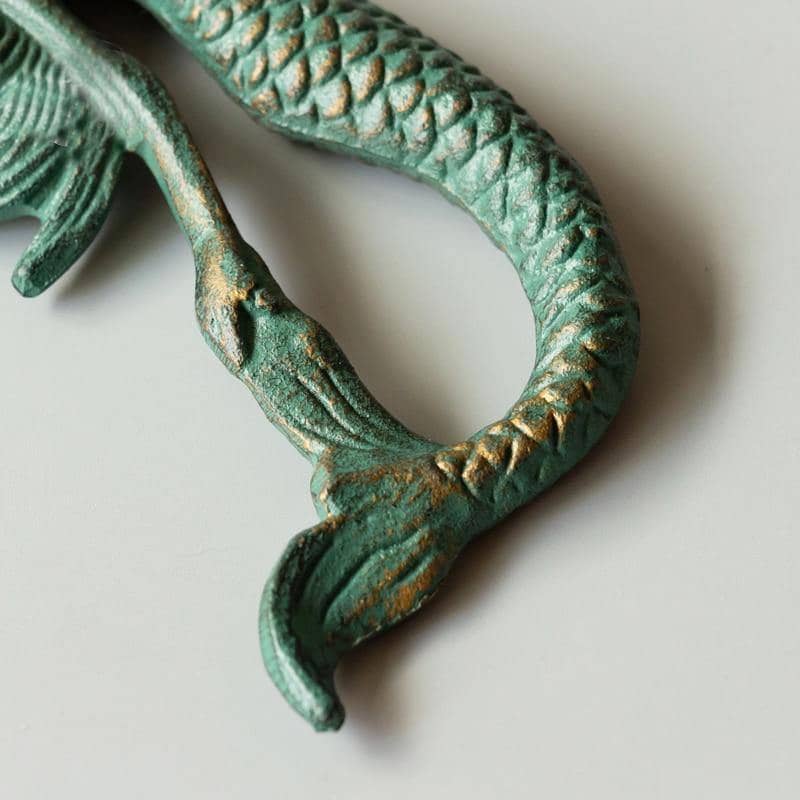 Vintage Mermaid Cast Bottle Opener: Quench Your Thirst in Style