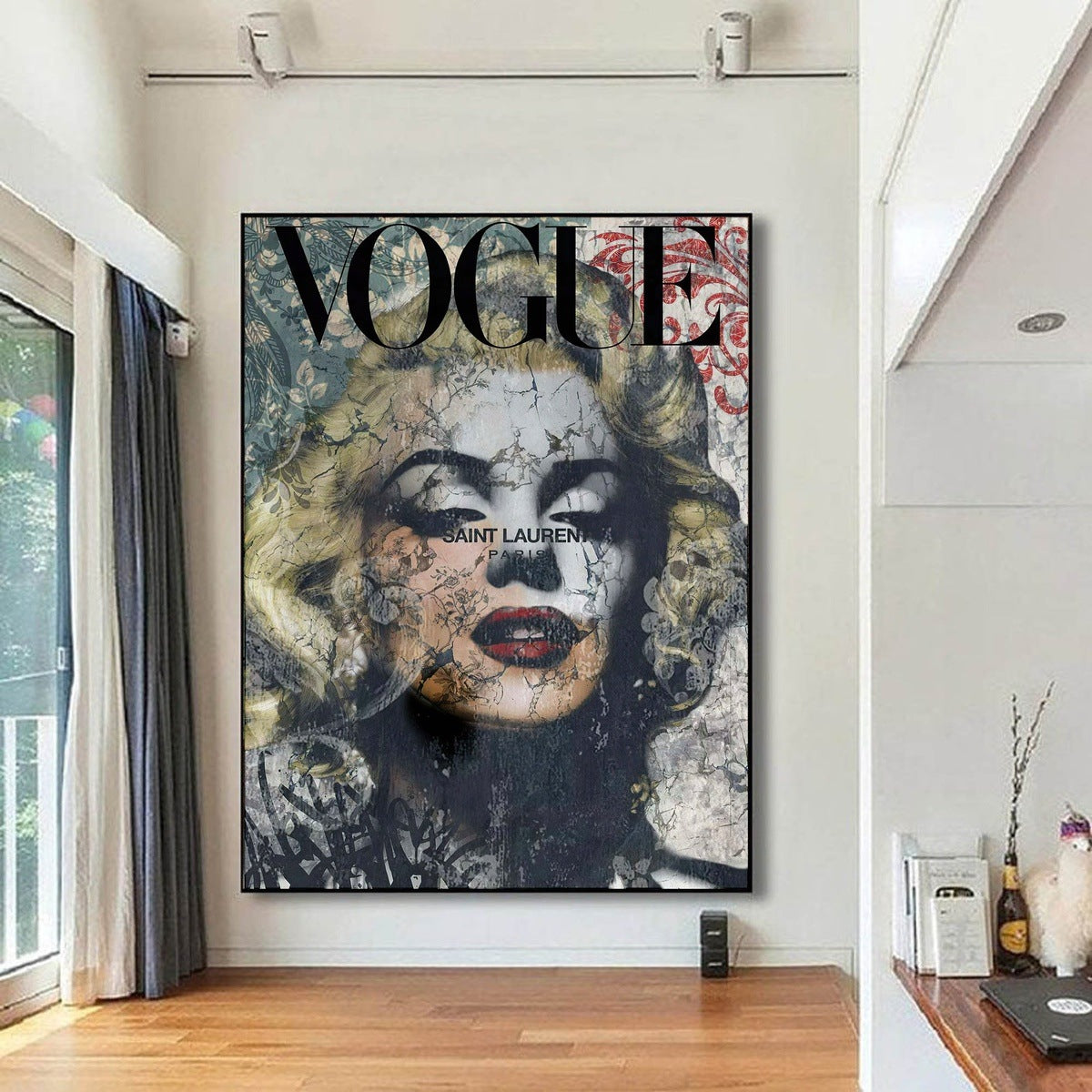 Vogue Paris Cover - Marilyn Monroe Graffiti