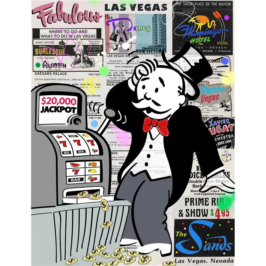 Wall Street Journal - Alec Monopoly's Artwork