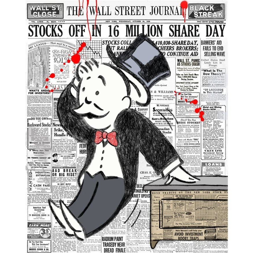 Wall Street Journal Tycoon Monopoly Alec: Unique and Artistic
