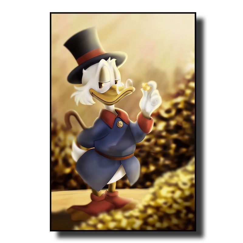 Whimsical Adventures: Disney Cartoon Classic Character Donald Duck Movie