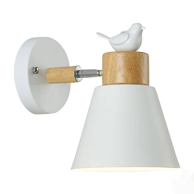 White Bird Wall Lamp: Stylish & Relaxing Glow