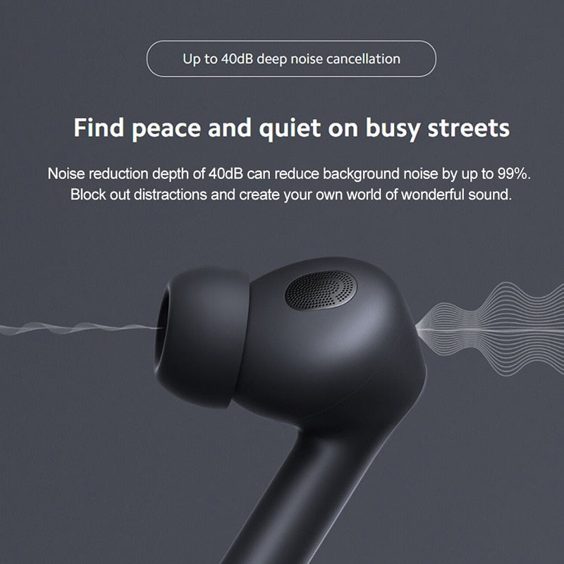 Xiaomi Mi Buds 3T Pro Wireless Earphone - 40dB Active Noise Cancellation & High Quality Sound
