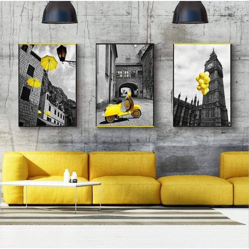 Yellow Landscape - Stylish & Artistic