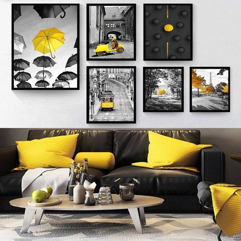 Yellow Landscape - Stylish & Artistic