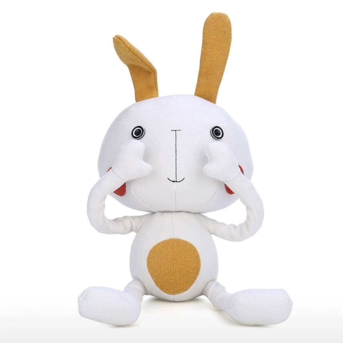 Yoga Bunny Cartoon Doll Toy - Cute & Playful Yoga Companion